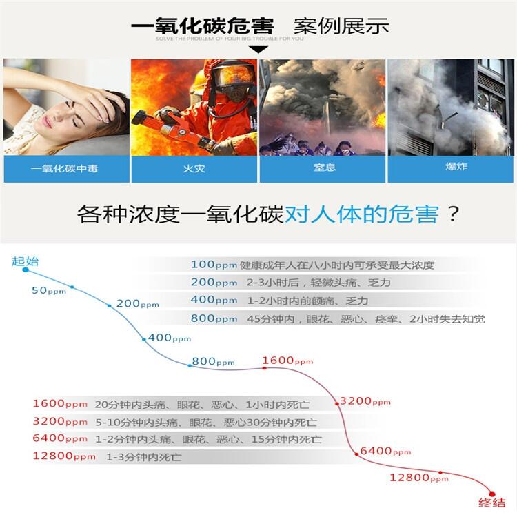 復合型一氧化碳檢測器，生產廠家